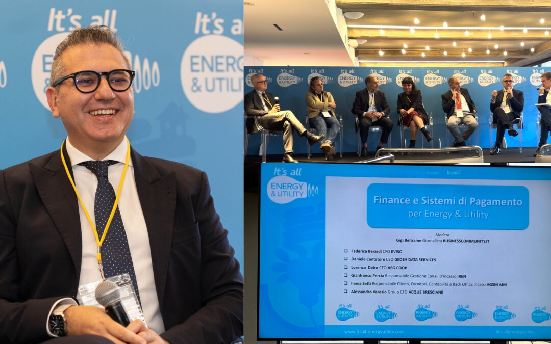 Daniele Cantatore al panel “Finance & Credit” di It’s All Energy & Utility